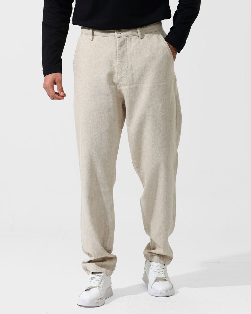 Dott Men’s Relaxed Fit Linen Pants - Image 1